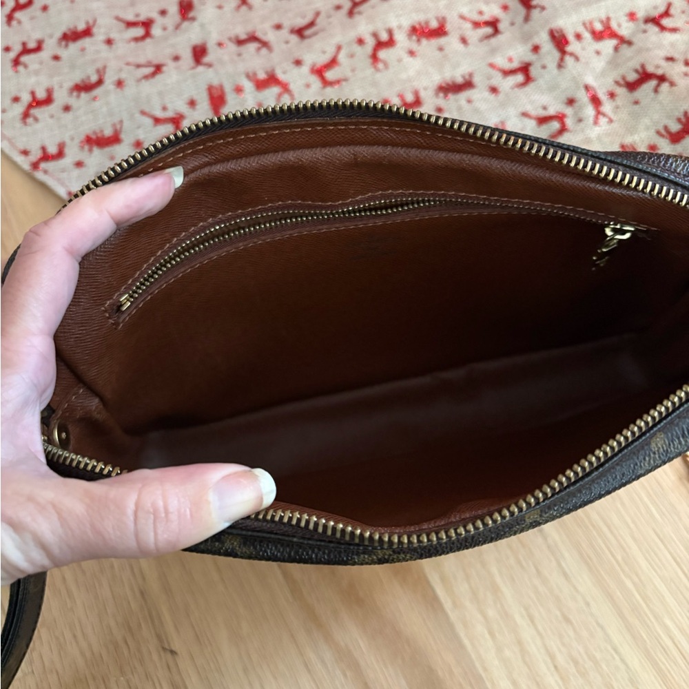 Louis Vuitton Marly Dragonee GM purse crossbody tote handbag clutch canvas - Picture 9 of 13